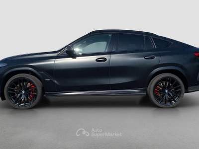 BMW X6 X6 M60i 48V Msport Pro *IVA ESPOSTA*TETTO*HEAD*360* Nero usata Roma