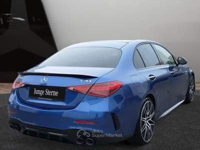 Mercedes-Benz Classe C C 43 AMG 4Matic+ Mild hybrid Premium Plus *TETTO*IVA ESPOSTA*PROMO* Blu/Azzurro usata Roma