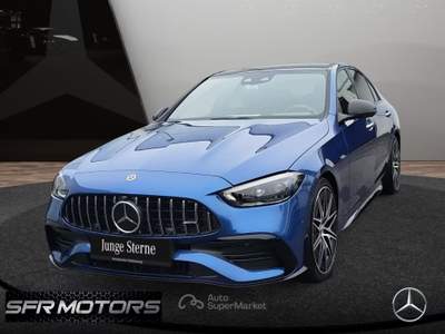 Mercedes-Benz Classe C C 43 AMG 4Matic+ Mild hybrid Premium Plus *TETTO*IVA ESPOSTA*PROMO* Blu/Azzurro usata Roma