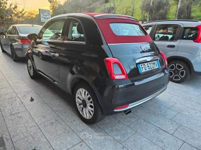 Fiat 500 C 1.2 Lounge *VENDUTA* Nero usata Cappelle sul Tavo