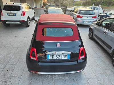 Fiat 500 C 1.2 Lounge *VENDUTA* Nero usata Cappelle sul Tavo