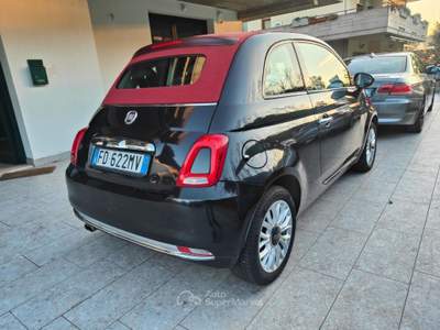 Fiat 500 C 1.2 Lounge *VENDUTA* Nero usata Cappelle sul Tavo