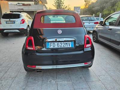 Fiat 500 C 1.2 Lounge *VENDUTA* Nero usata Cappelle sul Tavo