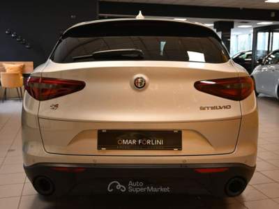 Alfa Romeo Stelvio 2.2 TURBO 190CV AT8 Q4 EXECUTIVE NAVI LED 20"FULL! Argento usata Brescia