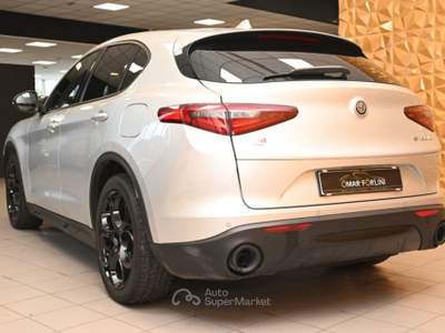 Alfa Romeo Stelvio 2.2 TURBO 190CV AT8 Q4 EXECUTIVE NAVI LED 20"FULL! Argento usata Brescia