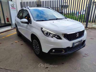 Peugeot 2008 1° serie PureTech 82 Access Bianco usata Sassari