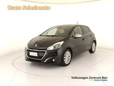 Peugeot 208 5p 1.2 puretech allure 82cv Nero usata Bari