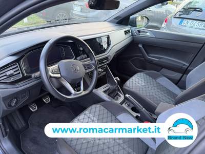 Volkswagen Taigo 1.0 tsi R-Line 115cv KM CERTIFICATI NO VINCOLI Grigio usata Roma