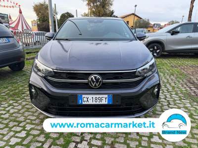 Volkswagen Taigo 1.0 tsi R-Line 115cv KM CERTIFICATI NO VINCOLI Grigio usata Roma