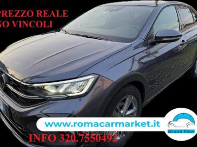 Volkswagen Taigo 1.0 tsi R-Line 115cv KM CERTIFICATI NO VINCOLI Grigio usata Roma