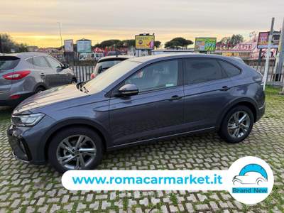 Volkswagen Taigo 1.0 tsi R-Line 115cv KM CERTIFICATI NO VINCOLI Grigio usata Roma