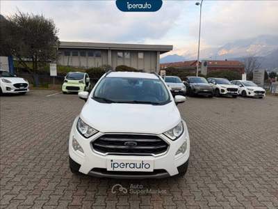 Ford EcoSport Ecosport 1.0 ecoboost titanium s&s 125cv Bianco usata Bergamo