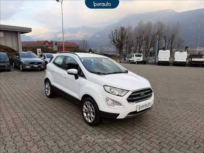 Ford EcoSport Ecosport 1.0 ecoboost titanium s&s 125cv Bianco usata Bergamo