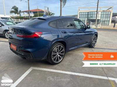 BMW X4 X4 xDrive20d 48V Msport Blu/Azzurro usata Comiso