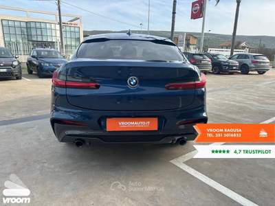 BMW X4 X4 xDrive20d 48V Msport Blu/Azzurro usata Comiso