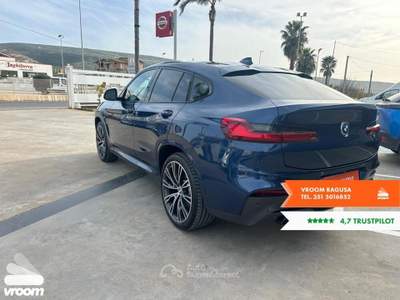 BMW X4 X4 xDrive20d 48V Msport Blu/Azzurro usata Comiso