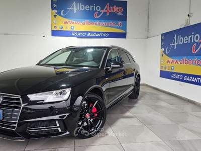 Audi A4 2.0 TDI 190 CV S tronic S-Line Nero usata ADRANO