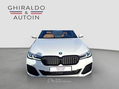 BMW Serie 5 540d 540d 48V xDrive Touring Msport 340CV Pelle LED Bianco usata Padova