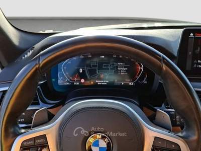 BMW Serie 5 540d 540d 48V xDrive Touring Msport 340CV Pelle LED Bianco usata Padova