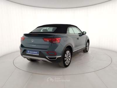 Volkswagen T-Roc T-Roc Cabriolet 1.0 TSI Style Grigio usata Massa