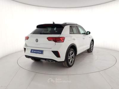 Volkswagen T-Roc T-Roc 2.0 TDI SCR 150 CV DSG R-Line Bianco usata Massa