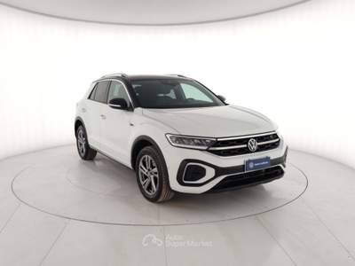 Volkswagen T-Roc T-Roc 2.0 TDI SCR 150 CV DSG R-Line Bianco usata Massa