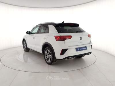 Volkswagen T-Roc T-Roc 2.0 TDI SCR 150 CV DSG R-Line Bianco usata Massa