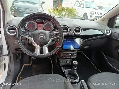 Opel Adam GPL Tech White/Black Link Bianco usata Altamura