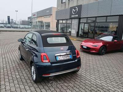 Fiat 500C 500 III 2015 1.0 hybrid Dolcevita 70cv CABRIO Blu/Azzurro usata Liscate