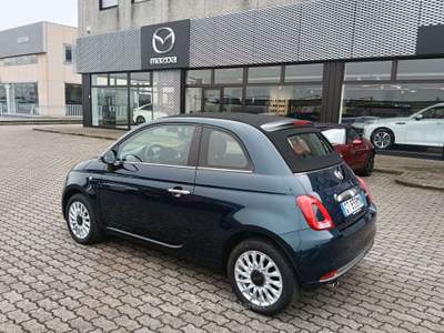 Fiat 500C 500 III 2015 1.0 hybrid Dolcevita 70cv CABRIO Blu/Azzurro usata Liscate