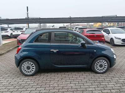 Fiat 500C 500 III 2015 1.0 hybrid Dolcevita 70cv CABRIO Blu/Azzurro usata Liscate