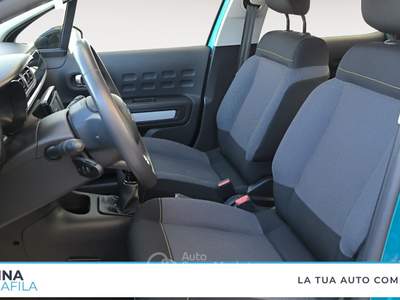 Citroen C3  - c3 1.2 puretech feel s&s 83cv neopatentati my20 Verde usata Marcianise