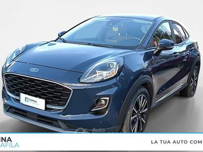 Ford Puma  - puma 1.0 ecoboost h titanium s&s 125cv Blu/Azzurro usata Marcianise
