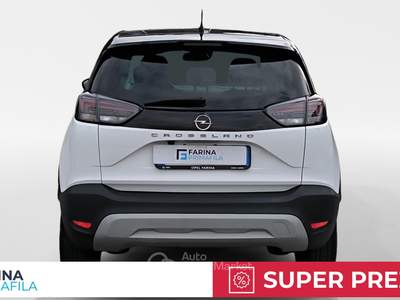 Opel Crossland  - crossland 1.2 design&tech s&s 83cv Bianco usata Marcianise