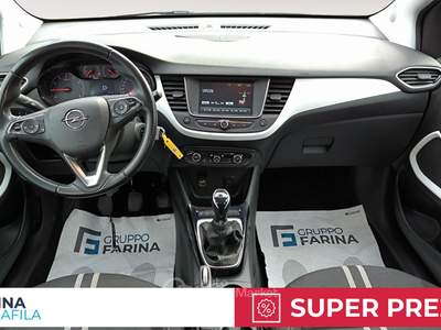 Opel Crossland  - crossland 1.2 design&tech s&s 83cv Bianco usata Marcianise