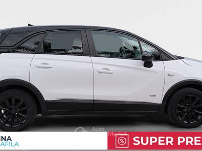 Opel Crossland  - crossland 1.2 design&tech s&s 83cv Bianco usata Marcianise