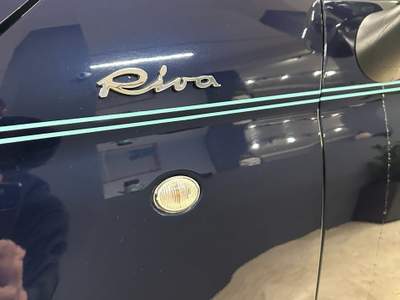 Fiat 500 95 CV Lounge VERSIONE RIVA Blu/Azzurro usata San Giuseppe Vesuviano
