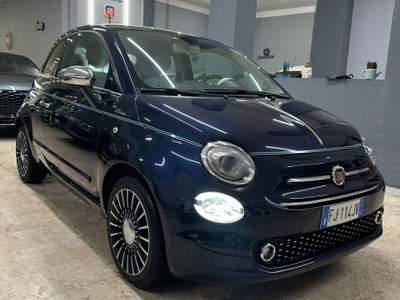 Fiat 500 95 CV Lounge VERSIONE RIVA Blu/Azzurro usata San Giuseppe Vesuviano