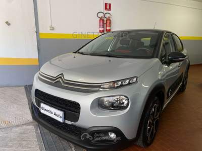 Citroen C3 C3 III  1.2puretech Shine 82cvPER NEOPATENTATI Argento usata Sesto San Giovanni