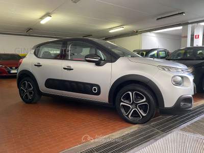 Citroen C3 C3 III  1.2puretech Shine 82cvPER NEOPATENTATI Argento usata Sesto San Giovanni