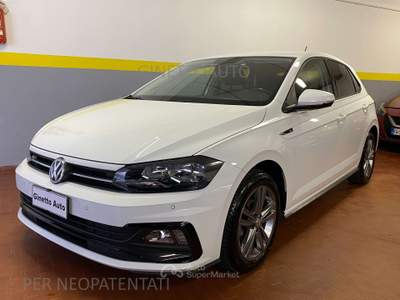 Volkswagen Polo Polo VI  5p 1.0 evoSport 80cv R-LINE XNEOPATENTATI Bianco usata Sesto San Giovanni