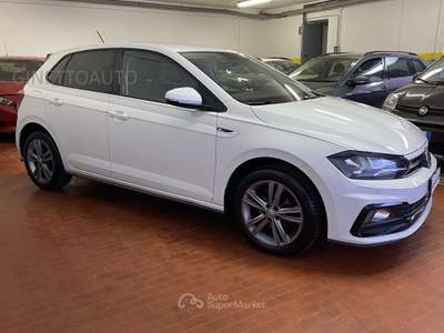 Volkswagen Polo Polo VI  5p 1.0 evoSport 80cv R-LINE XNEOPATENTATI Bianco usata Sesto San Giovanni