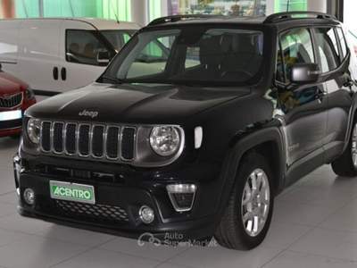 Jeep Renegade  -  my19 limited 1.3 bz t4 150cv ddct Nero usata CAGLIARI