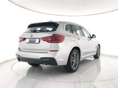 BMW X3 X3 xdrive 20d mhev msport auto full led+c19" Argento usata Ghedi