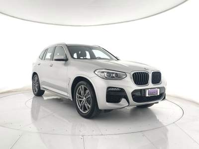 BMW X3 X3 xdrive 20d mhev msport auto full led+c19" Argento usata Ghedi