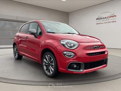 Fiat 500X Automatica, sport, pelle, 14.000 km Rosso usata Roma