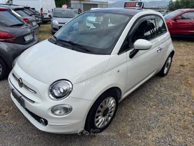 Fiat 500 500 1.2 EasyPower Lounge Bianco usata Lamporecchio