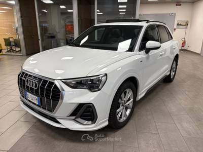 Audi Q3 35  1.500 ibrida/benzina (mhev) 150cv.  S line Bianco usata Alba