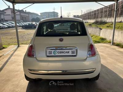 Fiat 500 1.2 Lounge AUTOMATICA OK NEOP OK DISTRIBUZIONE Bianco usata Pavia