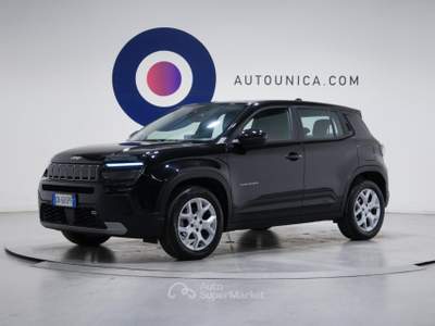 Jeep Avenger 1.2 TURBO 100 CV LONGITUDE FARI LED NEOPATENTATI Nero usata Brescia